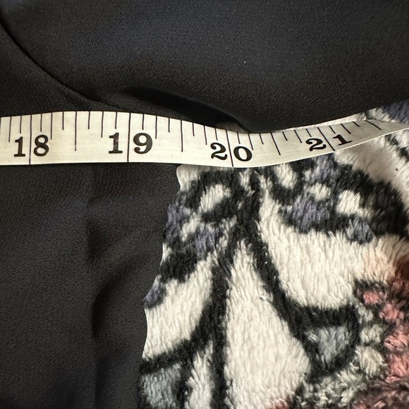 NWT Old Navy black floral bottom dress. - Picture 8 of 11